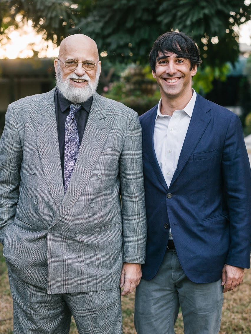 Damon Schechter with his father Fred